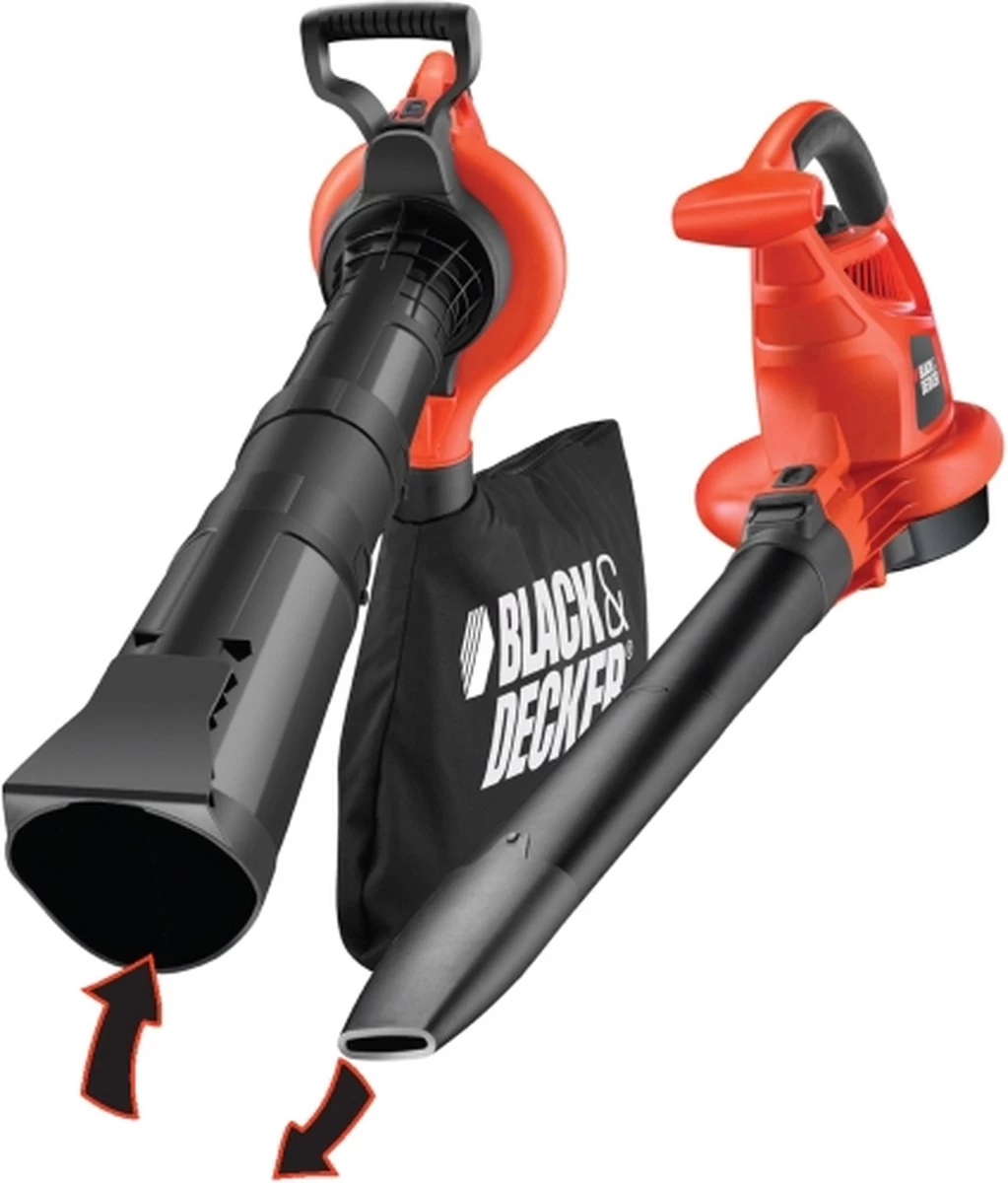 Black & Decker BLACK+DECKER GW3030-QS Bladblazer - 3000W - 50L Opvangbak - 16:1 Volumereductie - Image 2