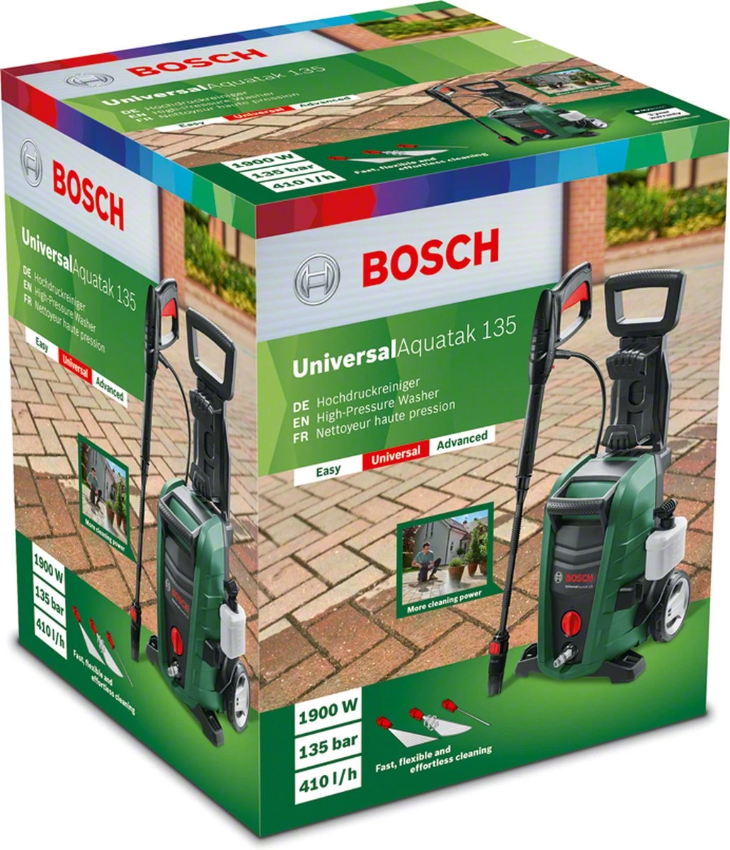 Bosch Universal Aquatak 135 Hogedrukreiniger - Op Snoer - 1900 W - 135 Bar - Image 7