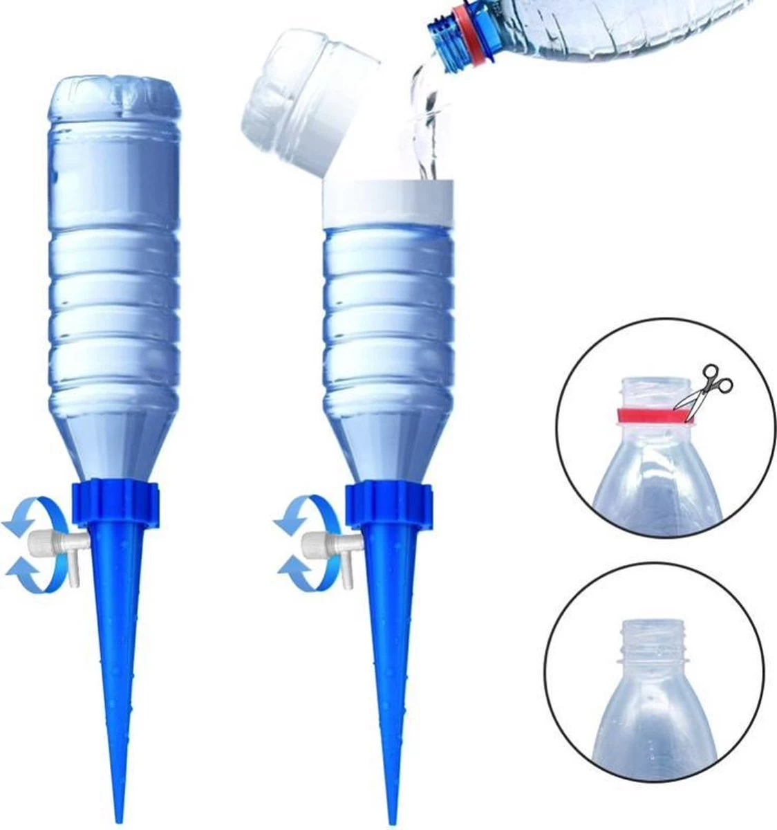 12 Stuks Plant Bewateringssysteem | Waterdruppelaar | Druppelsysteem |Bewateringssysteem | Bewateringsyteem Watergeefsysteem | Plantenbol | Automatische Gieter | Water Druppelaar | Druppel Systeem | Water Geef Systeem | Plantenbol | - Image 8