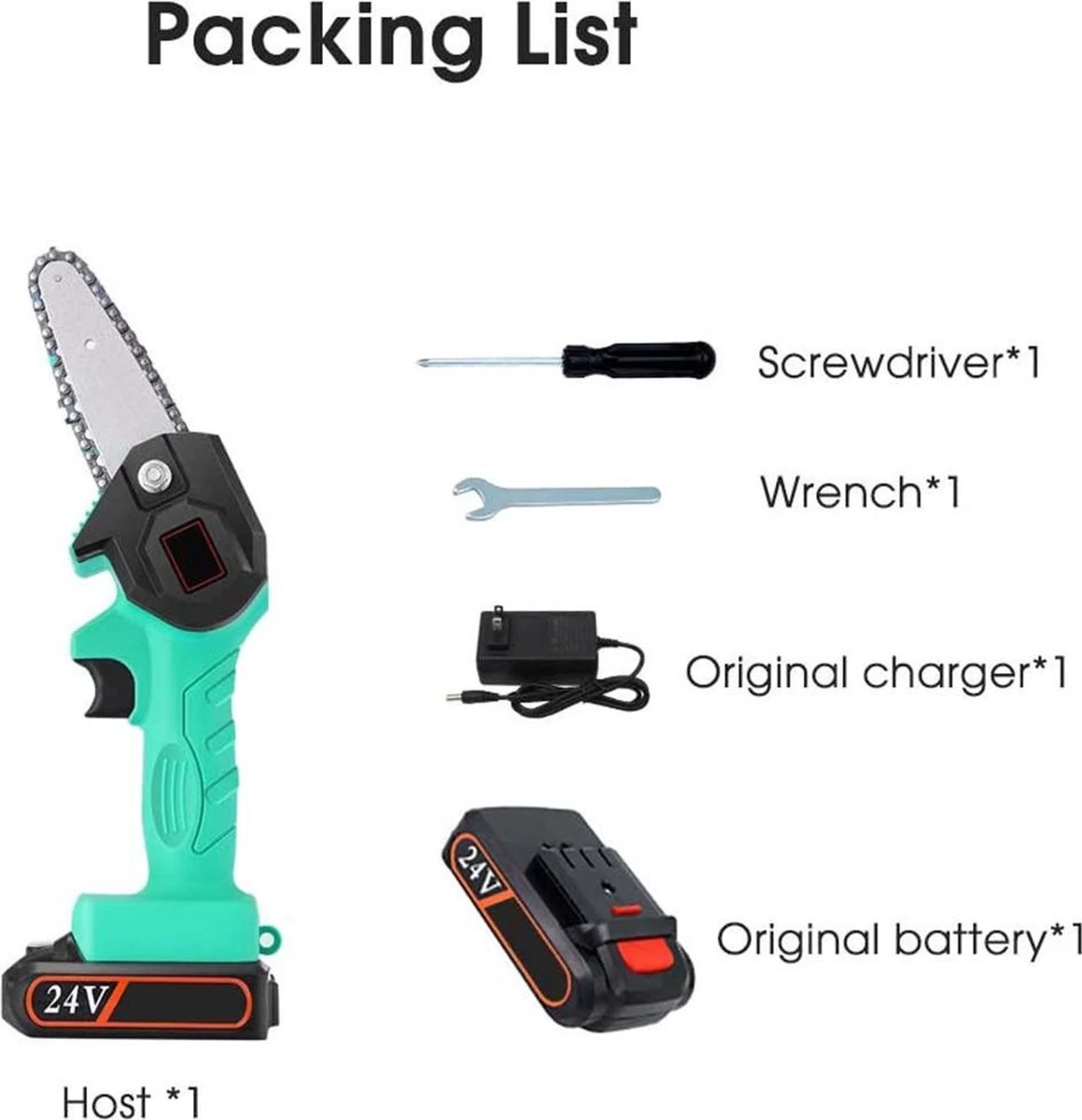 Mini Kettingzaag | Kettingzaag | Snoeischaar | Snoeizaag | Hand Kettingzaag | Tuingereedschap - Image 6