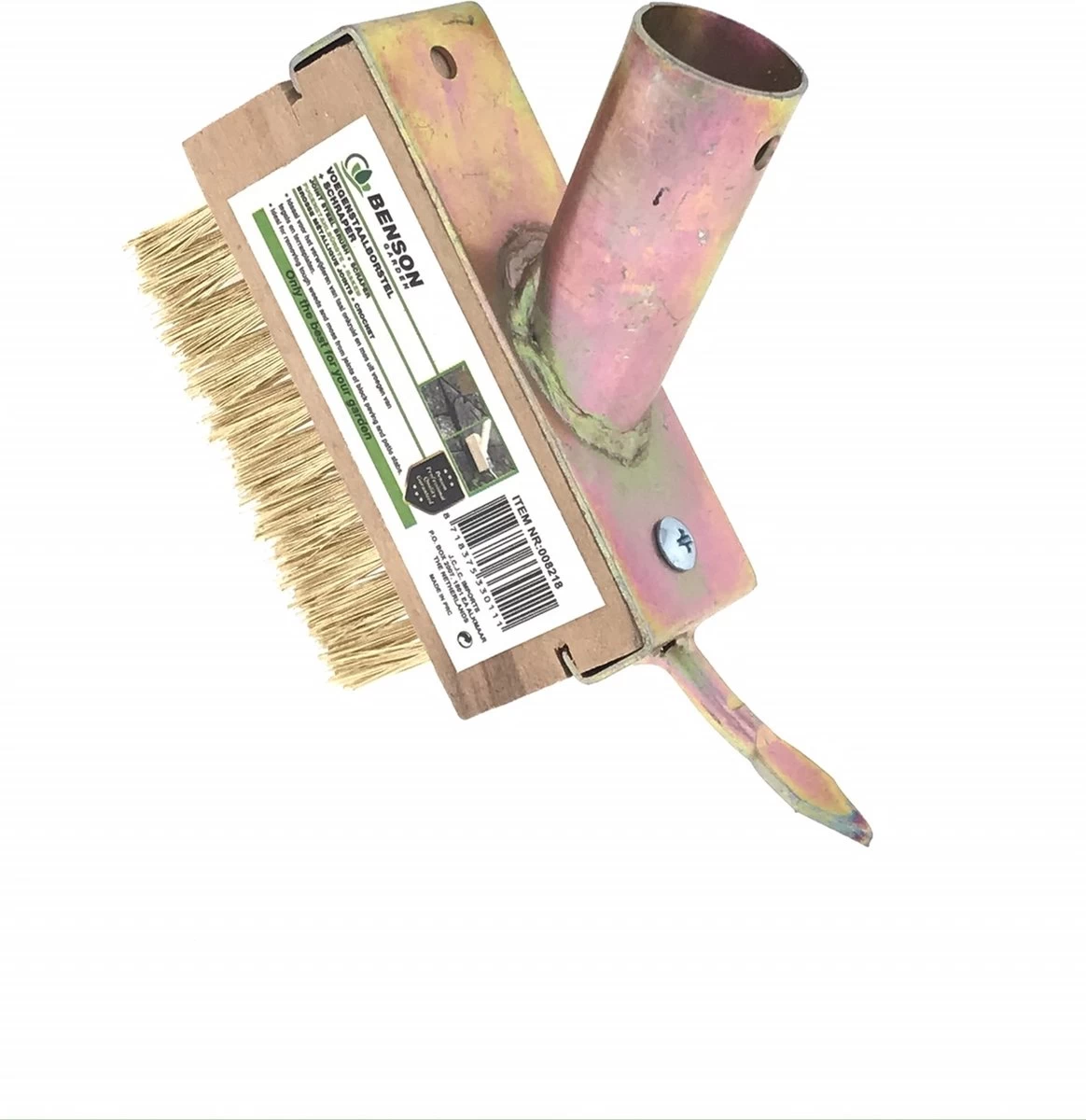 Benson Onkruidborstel - Voegenkrabber - Onkruidkrabber - Zonder Steel - Messing - Met Haak - Image 7