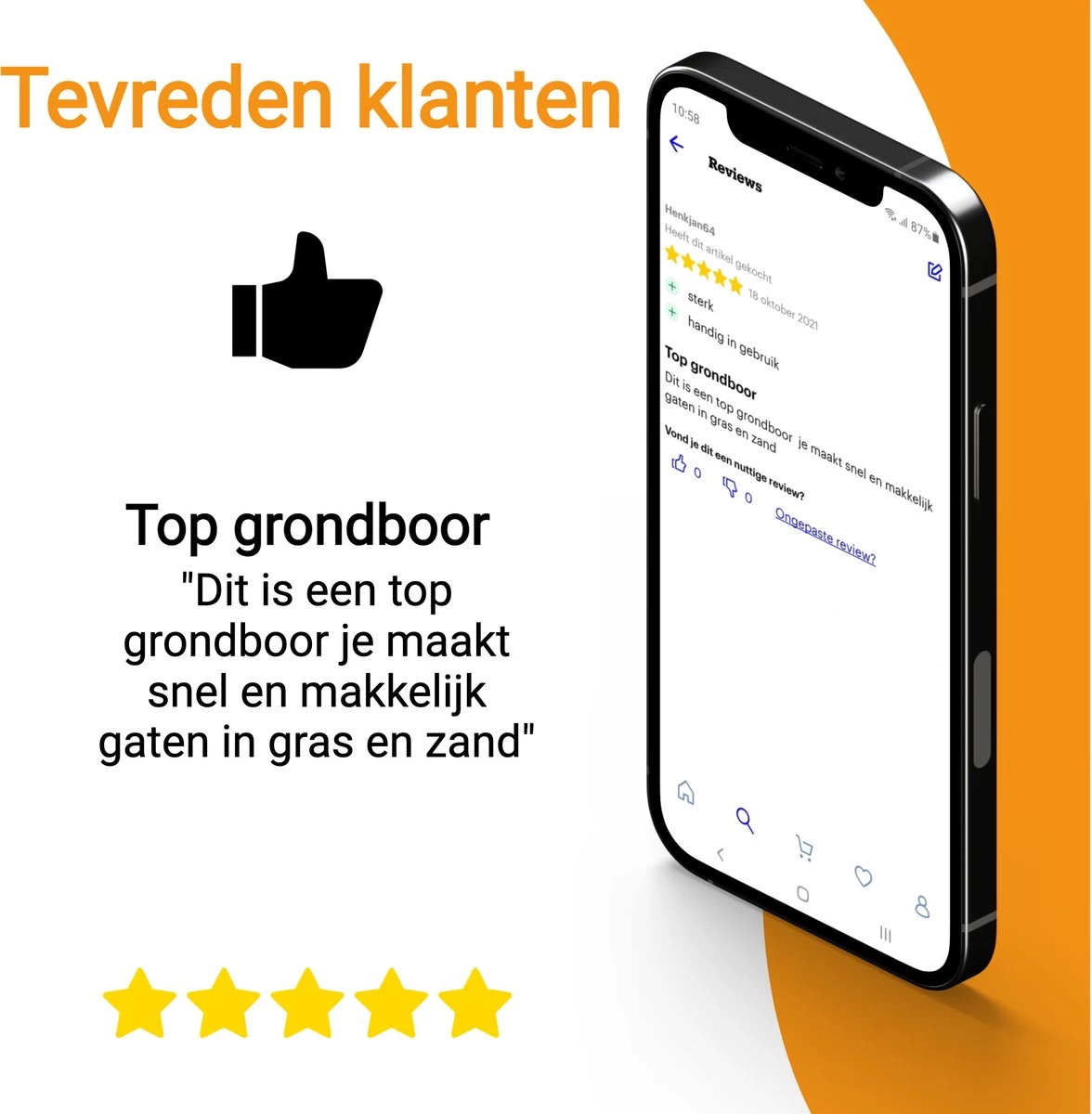 Grondboor Voor Boormachine - 8x25 Cm - Zwart - Image 9