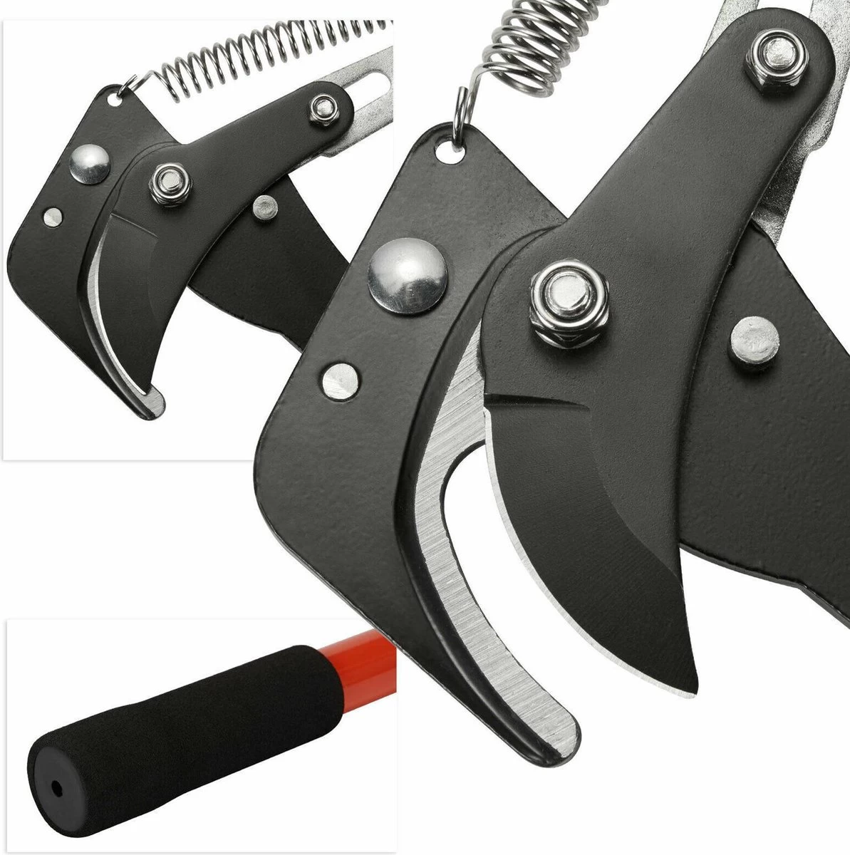 Gardebruk Takkenzaag Telescopisch - 2in1 Zaag & Snoeischaar - Oranje - Image 5