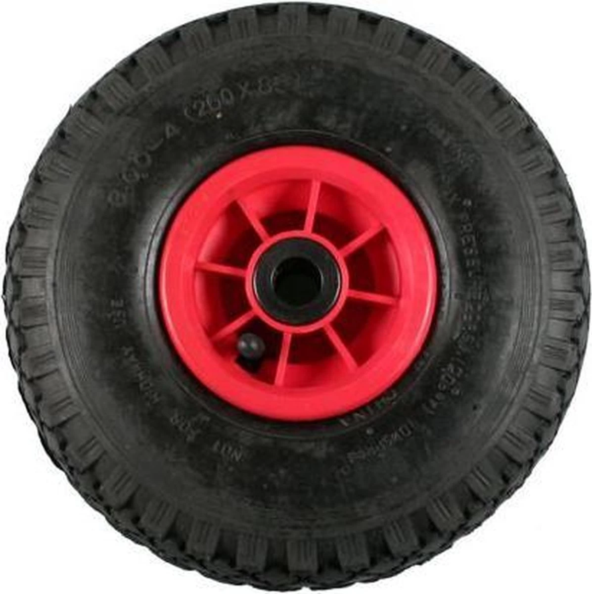 Benson Bolderkarwiel Steekwagenwiel Met Luchtband 3.00-4 | Asgatdiameter 20mm Rollager | Hoogte Wiel 26cm - Image 15