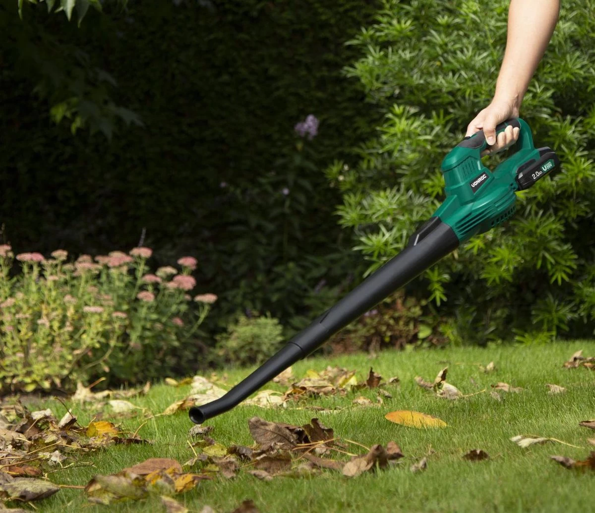 VONROC Accu Bladblazer – VPower 20V – 2 Standen – Max. Blaassnelheid 190km/u – Incl. Accu En Oplader - Image 5