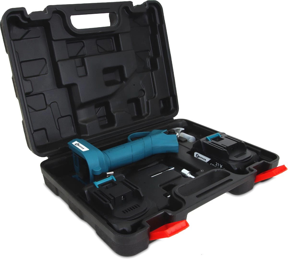 NovarGarden® Elektrische Snoeischaar NG1 - 2x Accu - Elektrisch - Takkenschaar - Op Batterij - 28mm - Image 4