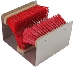 Talen Tools - Professionele Voetenveger - Schoenborstel - Laarzenborstel- Laarzenknecht - 3 Borstels - Nylon - Hoogwaardige Kwaliteit