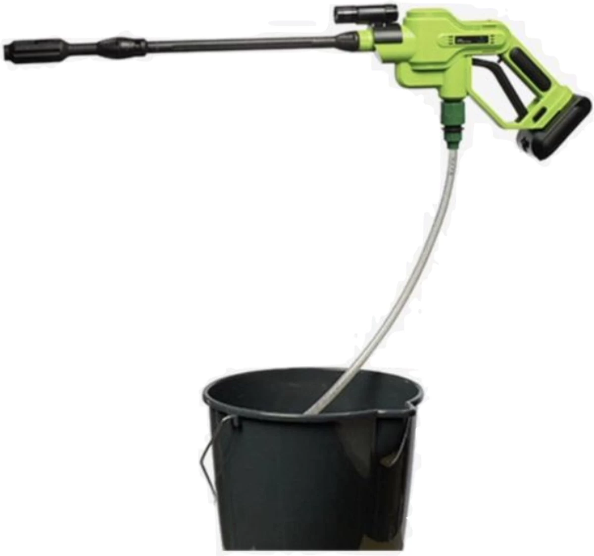 Aqua Hogedrukreiniger Op Accu - Draadloos - Voor Auto, Tuin, Terras En Raam - Afbeelding 2