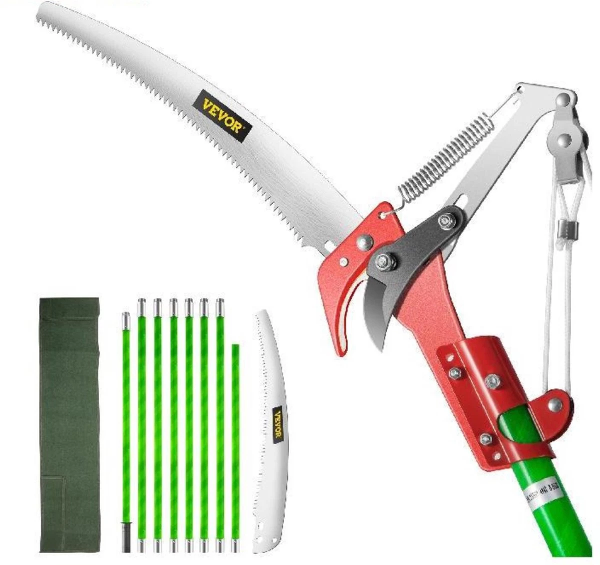 Bolture Boomzaag Telescopisch - Houtzaag Electrisch - Hoogsnoeier - Elektrische Takkenzaag - Stokzaag - 180 - 730cm - Image 2