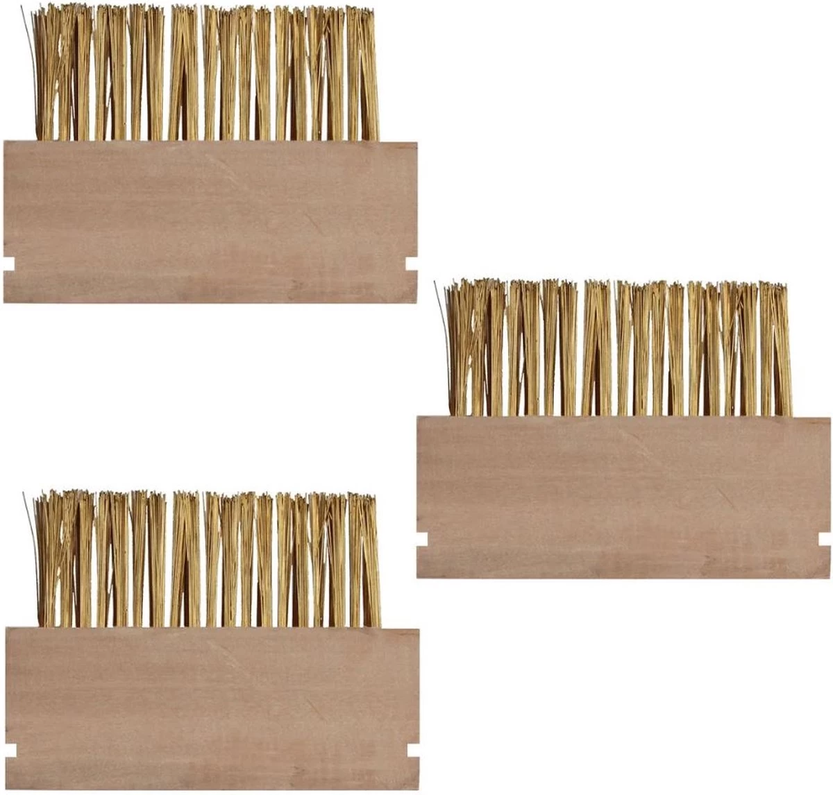 Talen Tools - Onkruidborstel - Voegenborstel - Onkruidverwijderaar - 3 Stuks - Hoogwaardige Kwaliteit