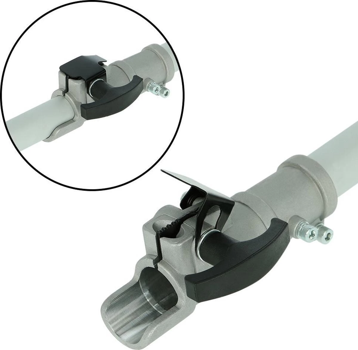 Kibani 6-in-1 Multitool - 52 Cc / 1.9 PK 2-takt Benzine Motor - Heggenschaar, Kettingzaag, Grastrimmer, Maaidraad 100M, Onkruidborstel, Zaagblad, Maaidraad 100 M & Bosmaaier - Image 5