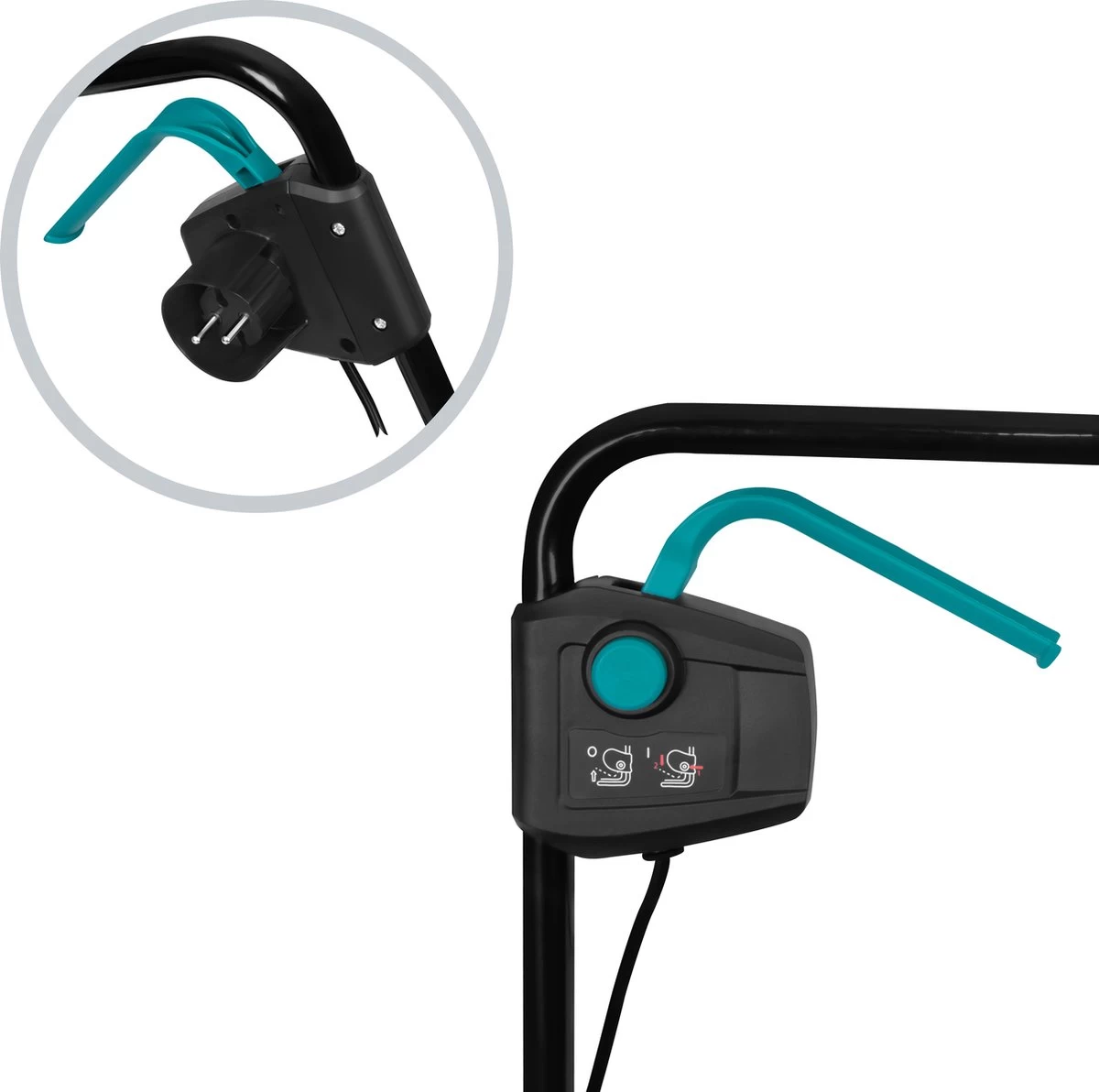 VONROC Elektrische Verticuteermachine - Gazonbeluchter – 1300W – Maaibreedte 320 Mm – 4 Dieptestanden (12/9/6/3 Mm) – Incl. 35L. Opvangbak - Image 7