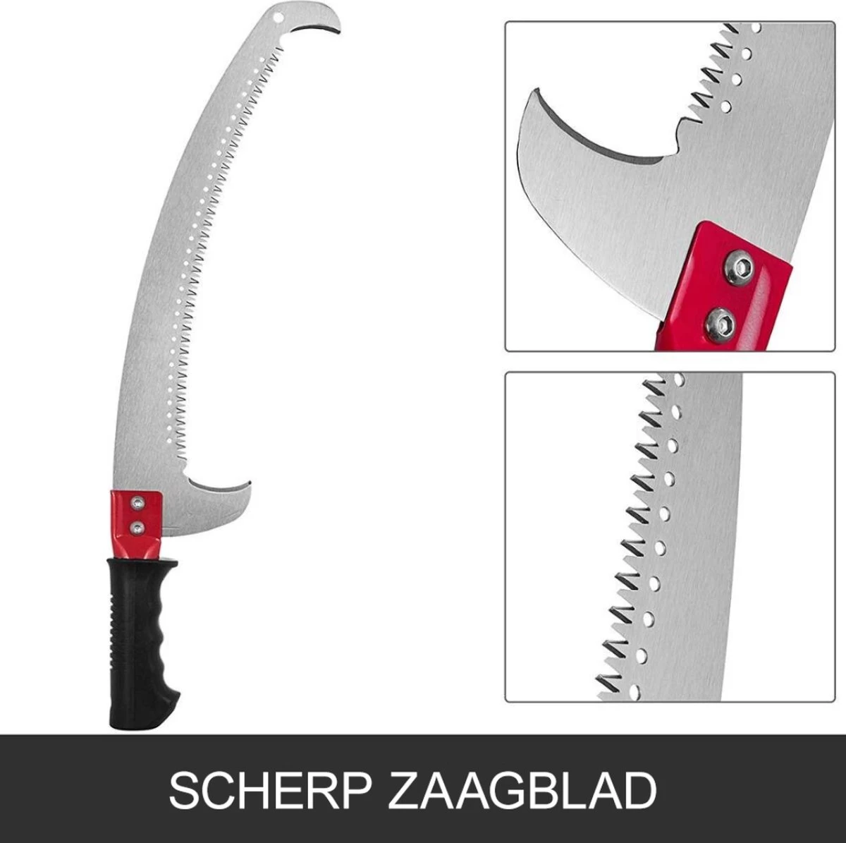 Bolture Boomzaag Telescopisch - Houtzaag Electrisch - Hoogsnoeier - Elektrische Takkenzaag - Stokzaag - 180 - 730cm - Image 3