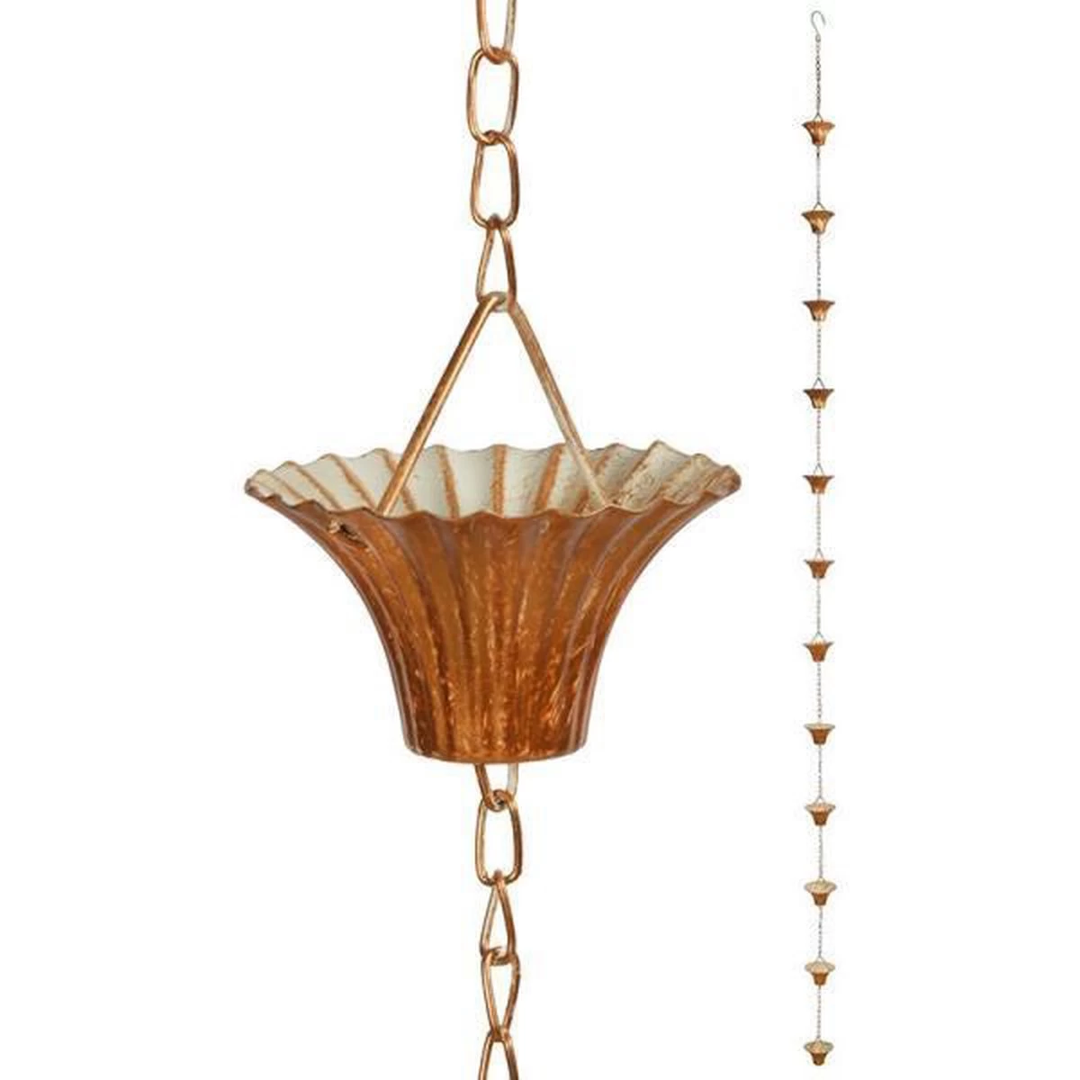 Esschert Design Regenketting 254 Cm Staal Koper - Image 6