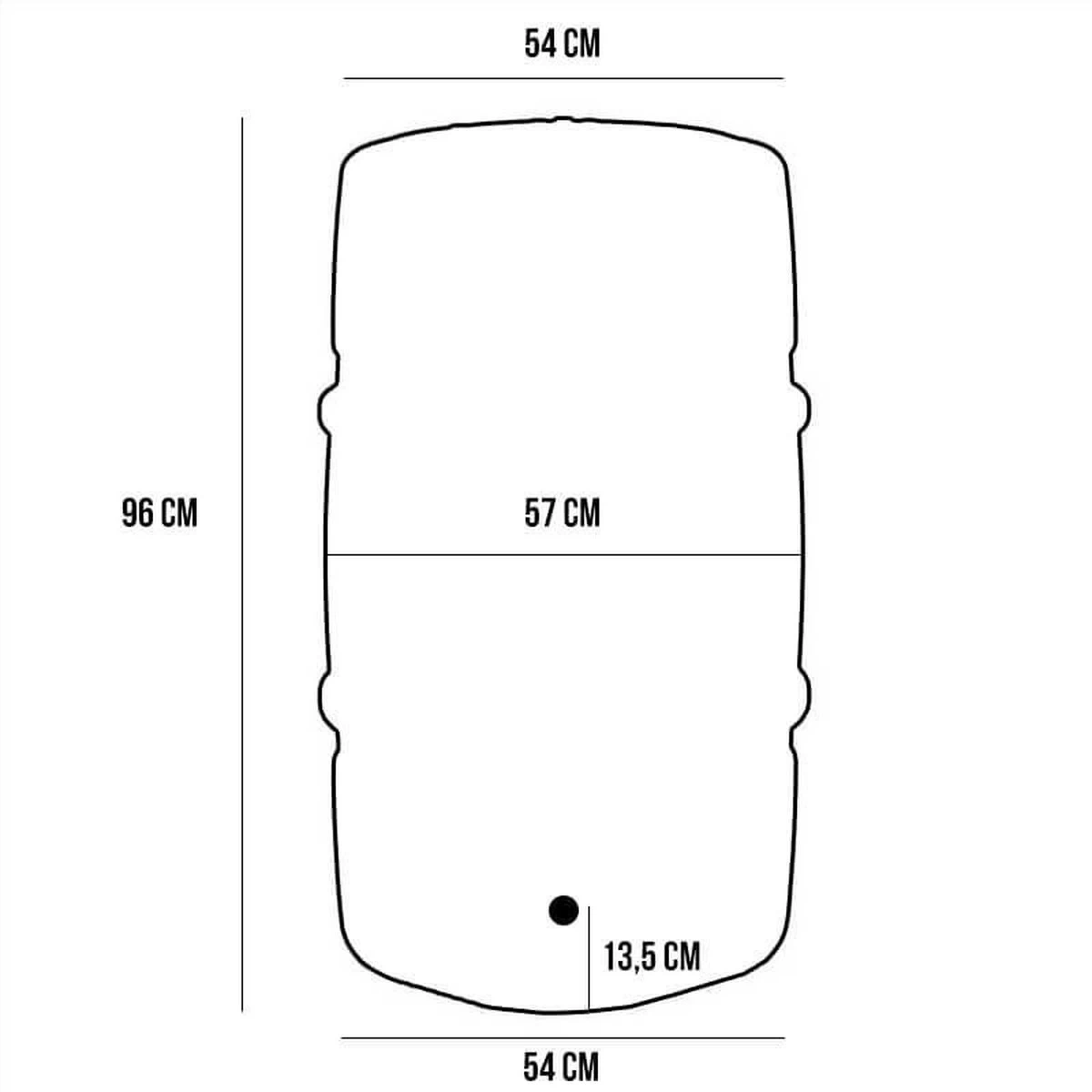 Regenton Harcostar 227 Liter Antraciet - Image 3