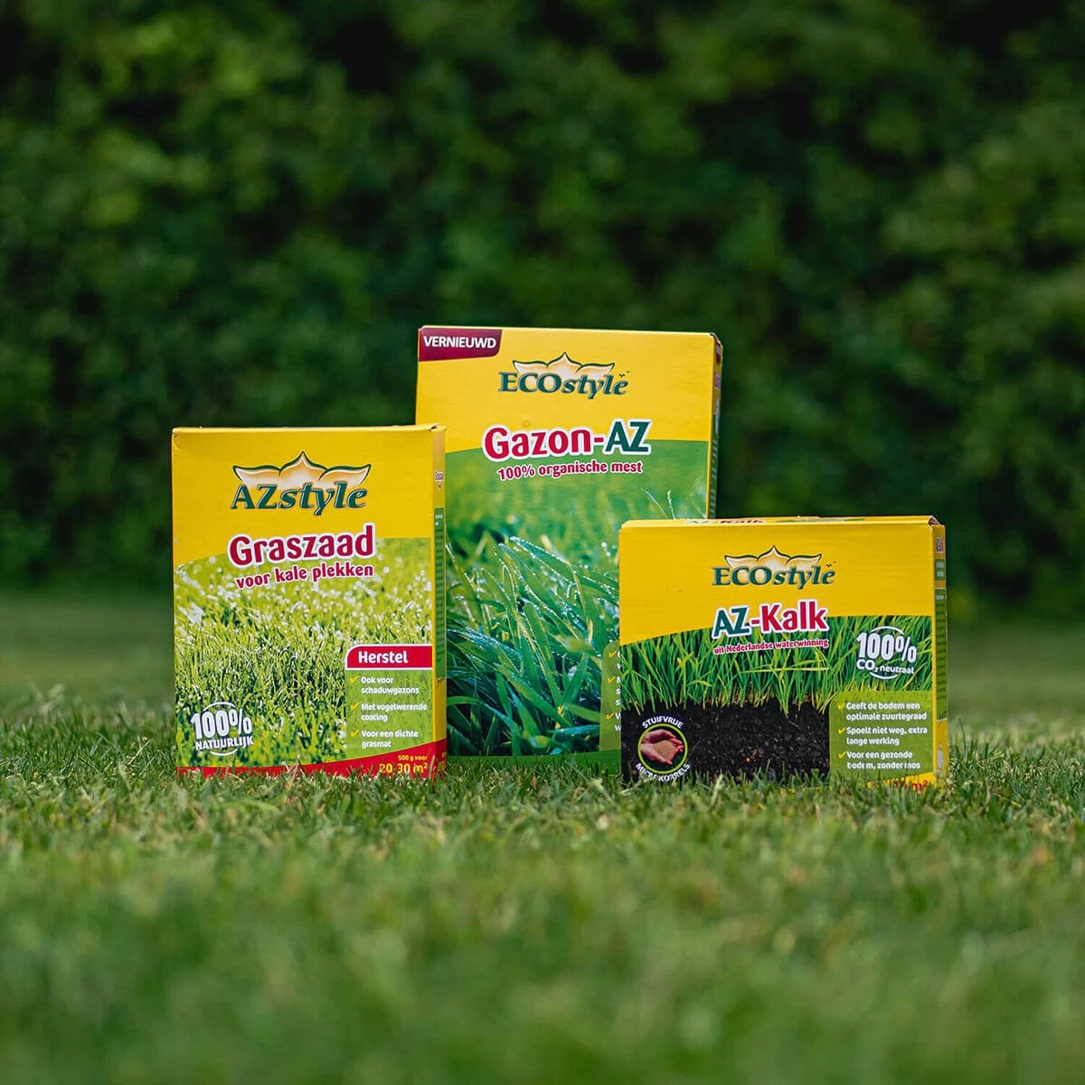 ECOstyle AZ Kalk Micro Korrel – Voor Gazon, Sier- En Moestuin - Corrigeert Zuurgraad Direct En Langdurig - Werkt Tegen Mos - CO2-Neutraal – 135 M² - 10 KG - Image 2