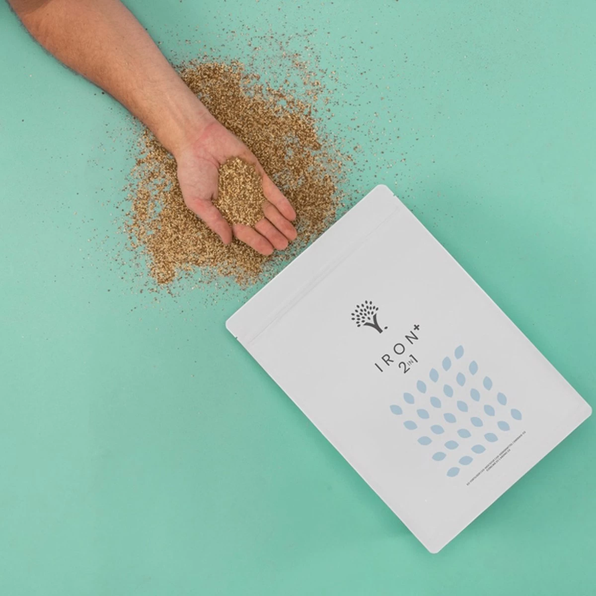 Gazonmest Met Ijzersulfaat Voor 100m²Gras | Gazon Meststof Met Ijzer | Mos Bestrijding & Gras Bemesting In Één | Ideaal Voor Meststofstrooier | Gazonbemesting - Image 7