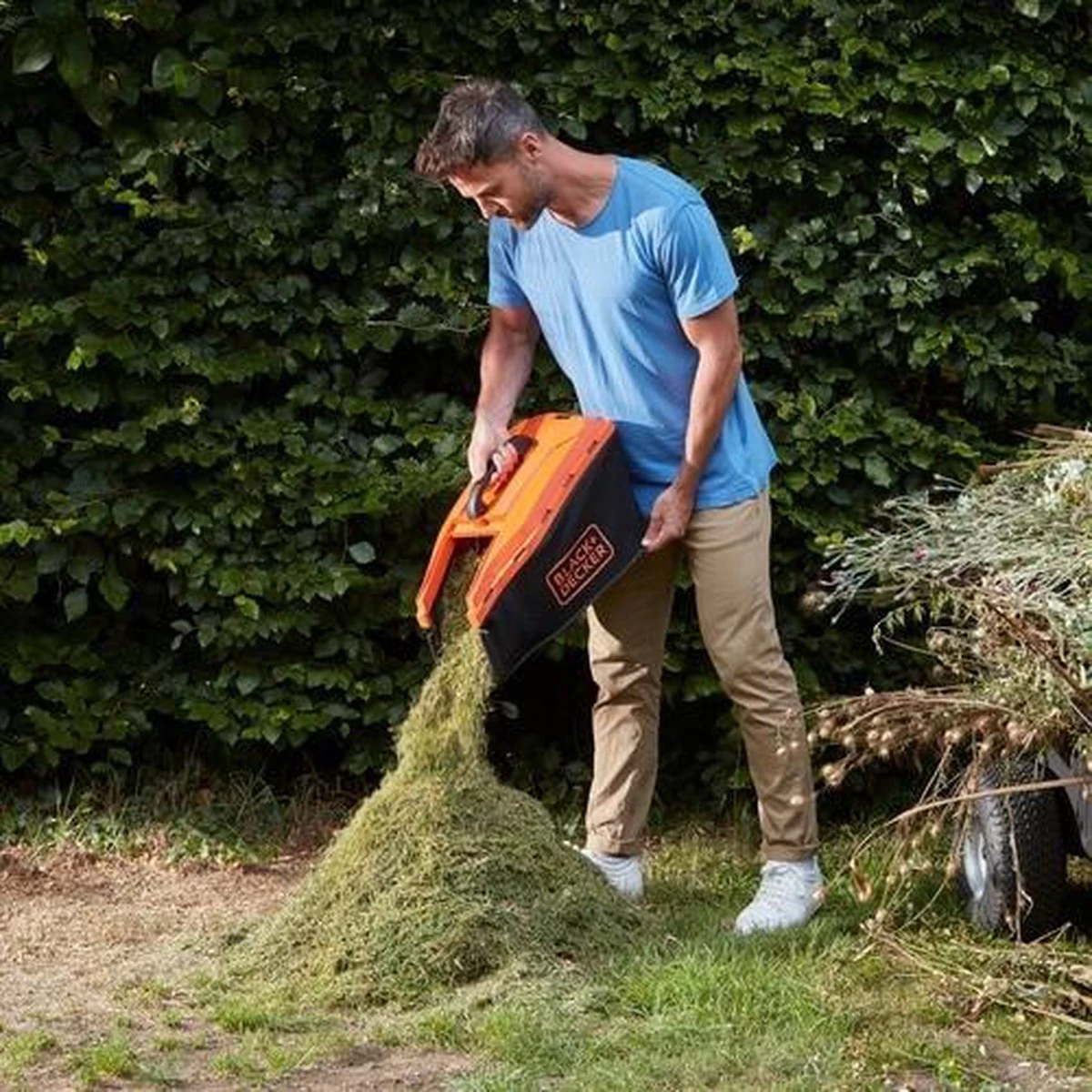 Black & Decker BLACK+DECKER BCMW3318N-XJ Grasmaaier - 18V - 33cm - Excl. Accu & Lader - Image 14