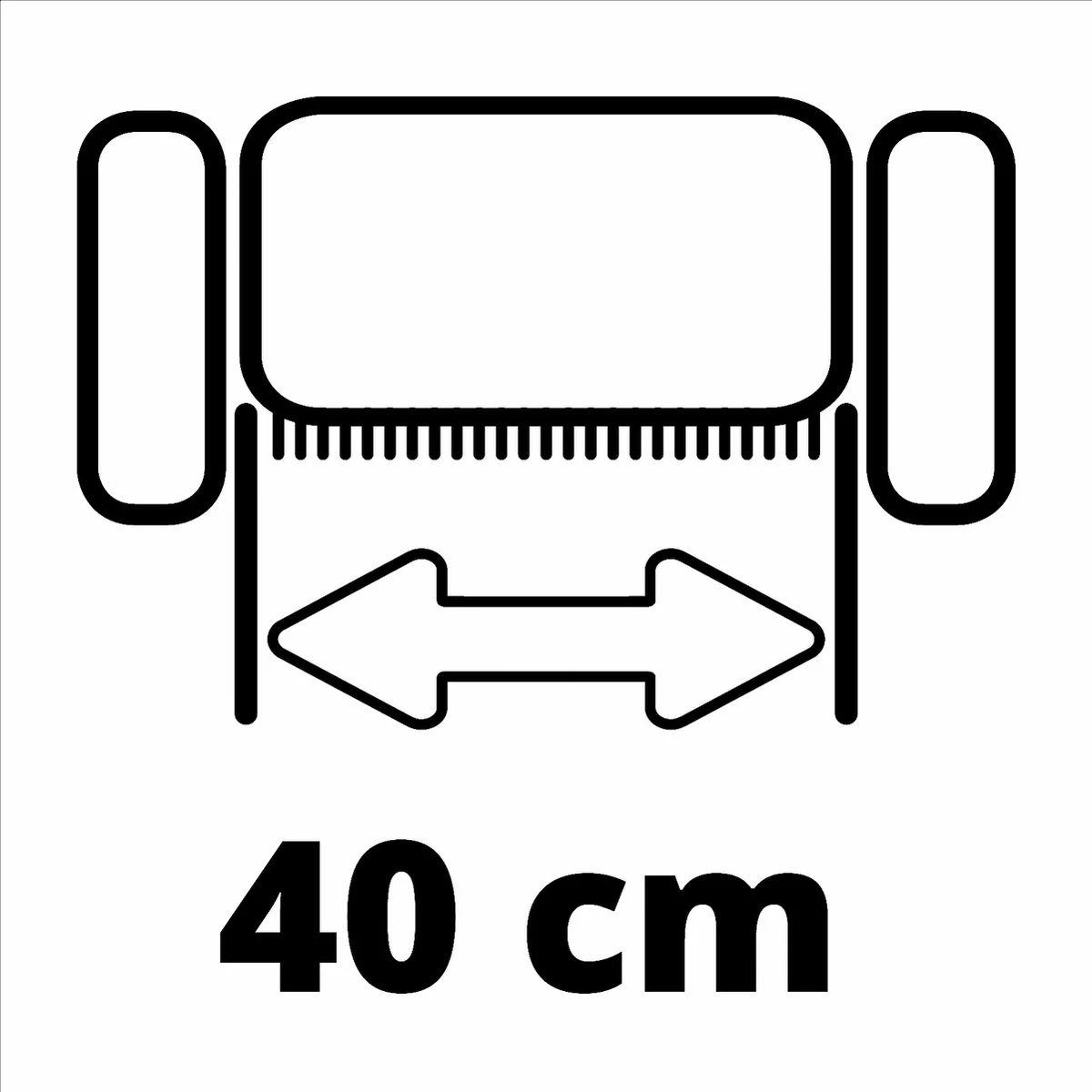 Einhell Verticuteerder En Beluchter GE-SA 1640 (1600 W - 40 Cm Werkbreedte - Tot 12 Mm Werkdiepte - In Hoogte Verstelbaar Stuur - Opvangzak 48 L - Incl. Beluchtingsrol) - Image 12
