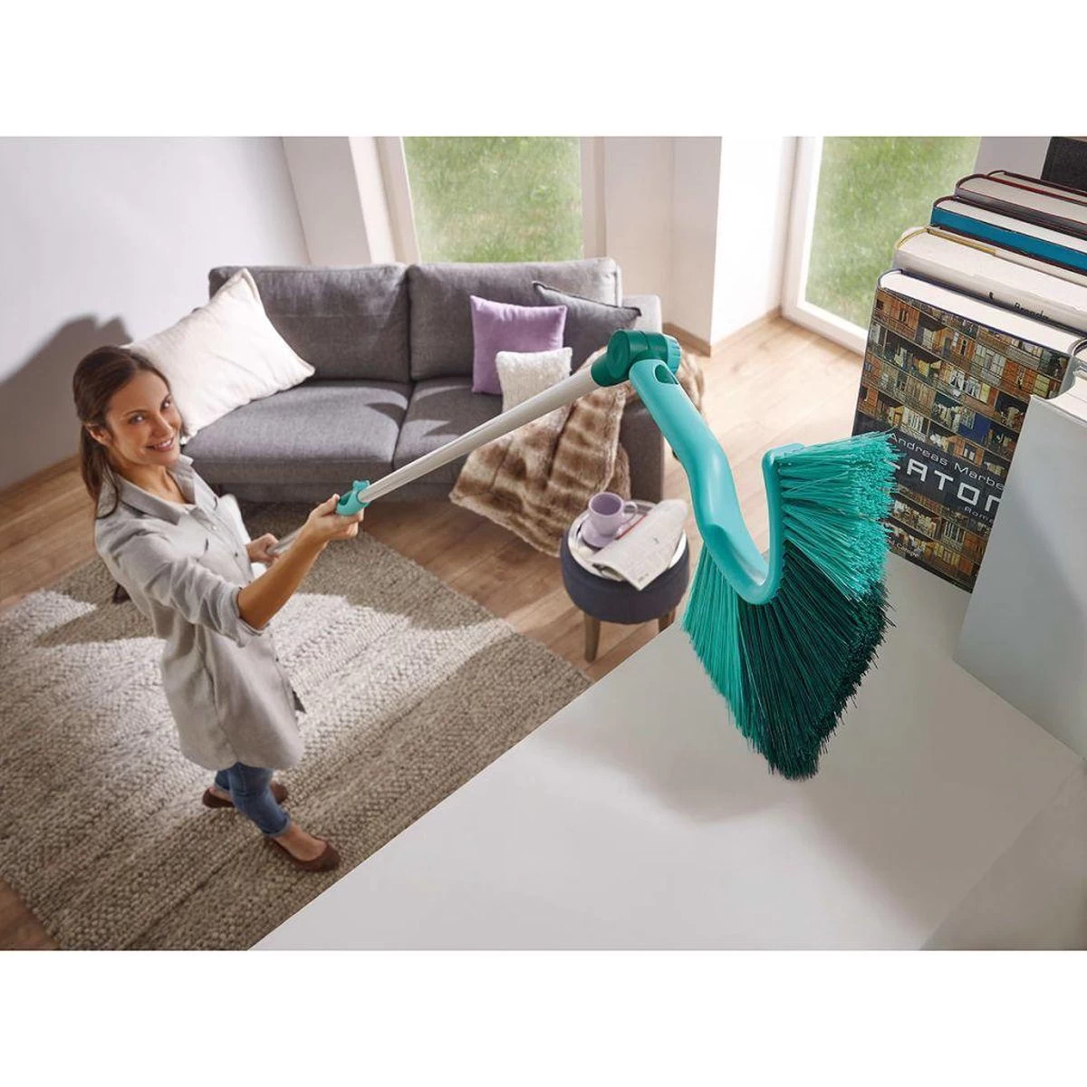 Leifheit Stofbezem Dusty Met Telescoopsteel - Image 7