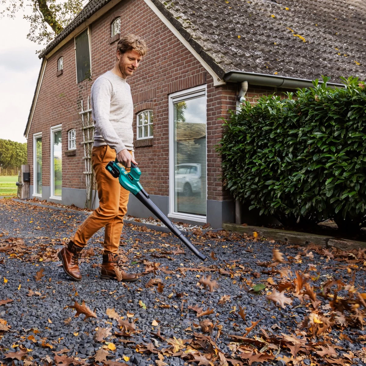 VONROC Accu Bladblazer – VPower 20V – 2 Standen – Max. Blaassnelheid 190km/u – Incl. Accu En Oplader - Image 8