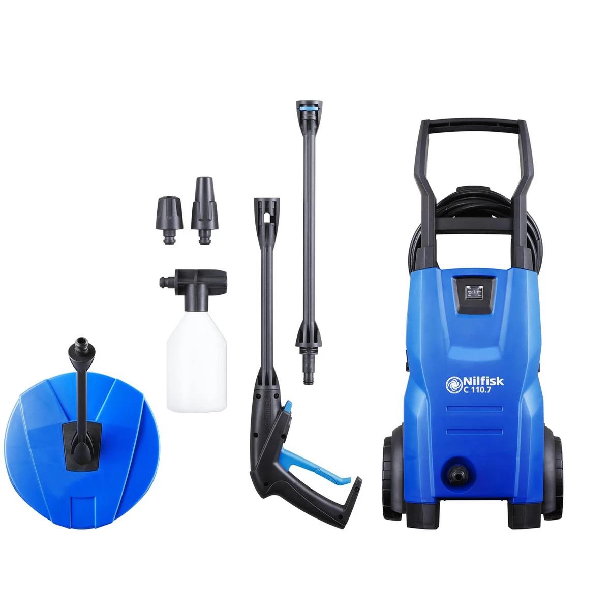 NILFISK C110.7-5 PC X-TRA HOGEDRUKREINIGER 5 MTR WATERSLANG TERRASREINIGER 5 JAAR GARANTIE - Image 2