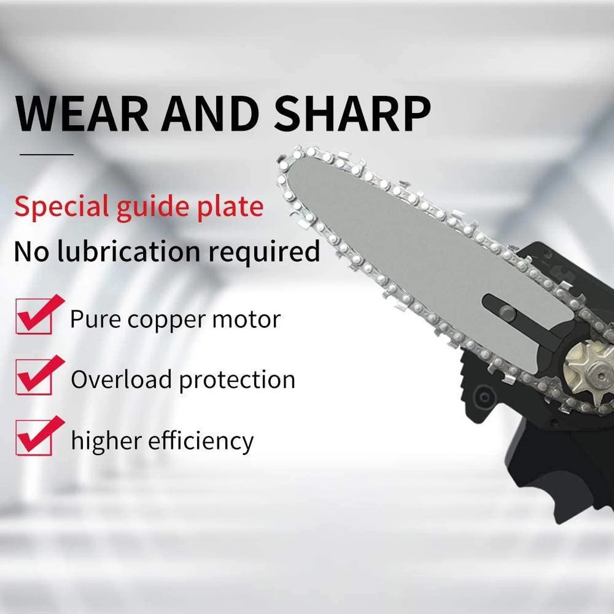 Mini Kettingzaag | Kettingzaag | Snoeischaar | Snoeizaag | Hand Kettingzaag | Tuingereedschap - Image 3