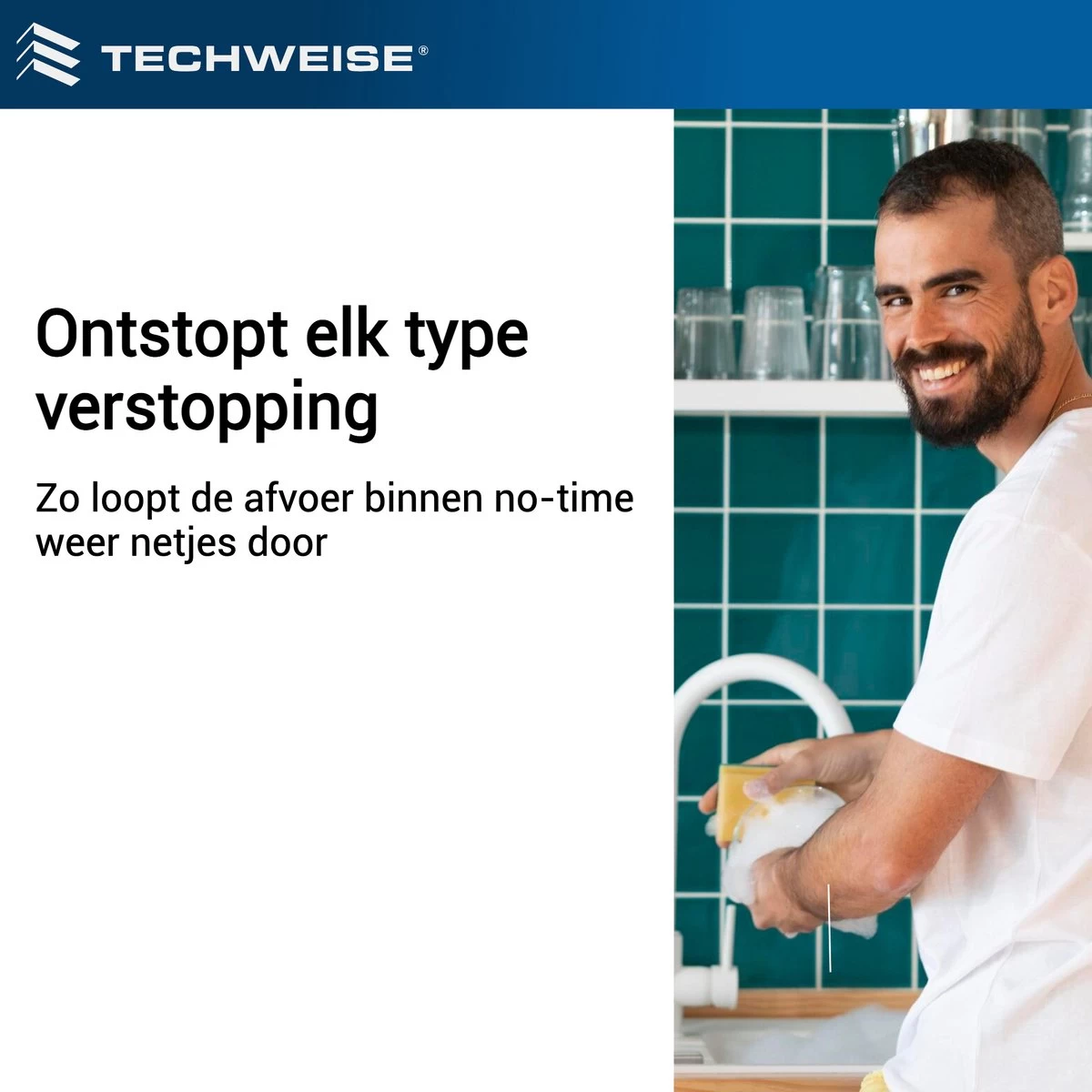 Techweise - Rioolslang Voor Kärcher K2 T/m K7 - 15M - Met Voorwaartse Hogedruksproeiers - Image 5