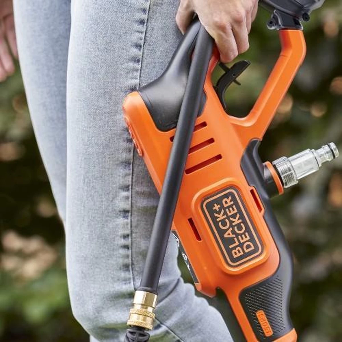 Black & Decker BLACK+DECKER BCPC18D1-QW Hogedrukreiniger - 18V - Incl. Accu En Lader - Image 4