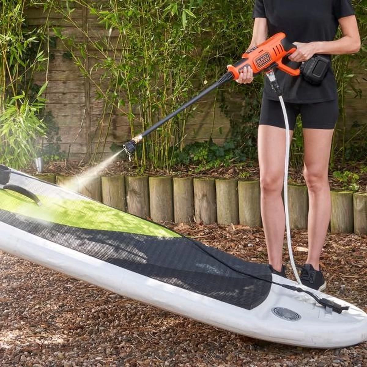 Black & Decker BLACK+DECKER BCPC18D1-QW Hogedrukreiniger - 18V - Incl. Accu En Lader - Image 5