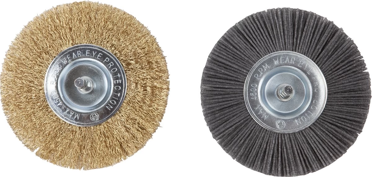 Kibani Elektrische Onkruidborstel 400W - Inclusief 2 Borstels - 11cm Diameter - Voegenreiniger - Stalen En Nylon Borstel - Voegenborstel - Onkruidverwijderaar - Onkruidverdelger - Voegborstel - Image 5