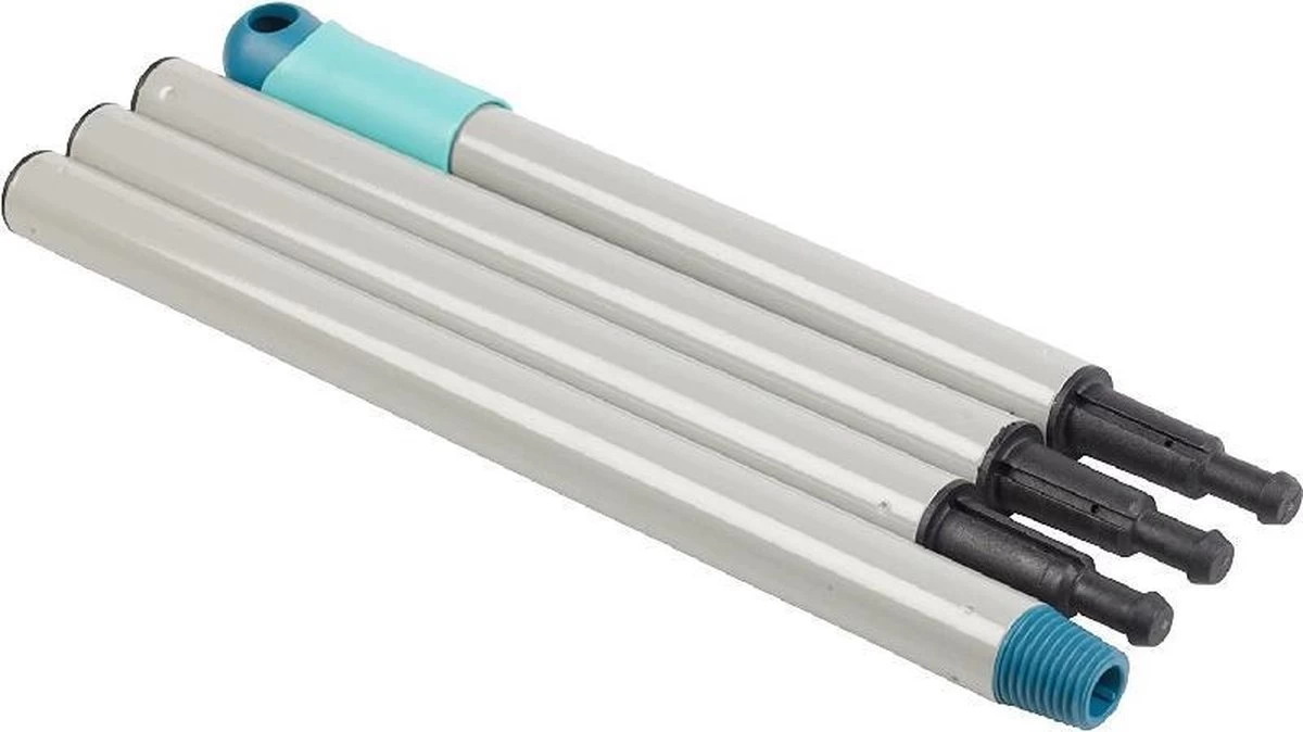 Merkloos Leifheit Opvouwbare Inklapbare Zelfmontage-vervanging 4-delige Connector Bezemsteel - Image 2