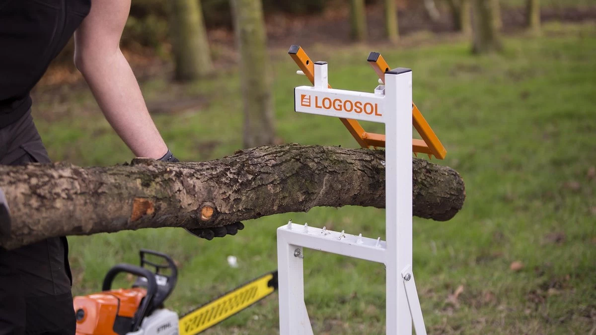 LOGOSOL Smart Holder - Zaagbok - Eenvoudig En Veilig Hout Zagen - Image 4