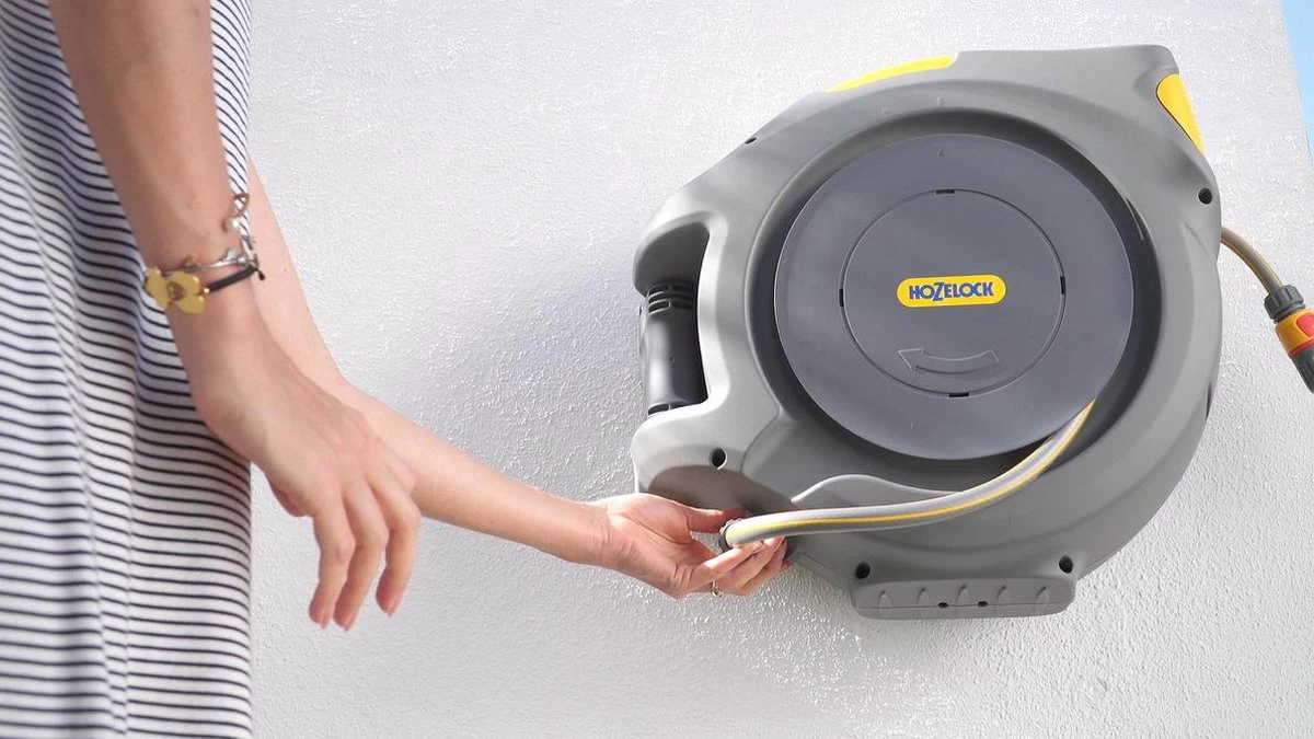 Hozelock AutoReel Slangenhouder / Wandslangbox 20m - Ø12,5mm - Image 8