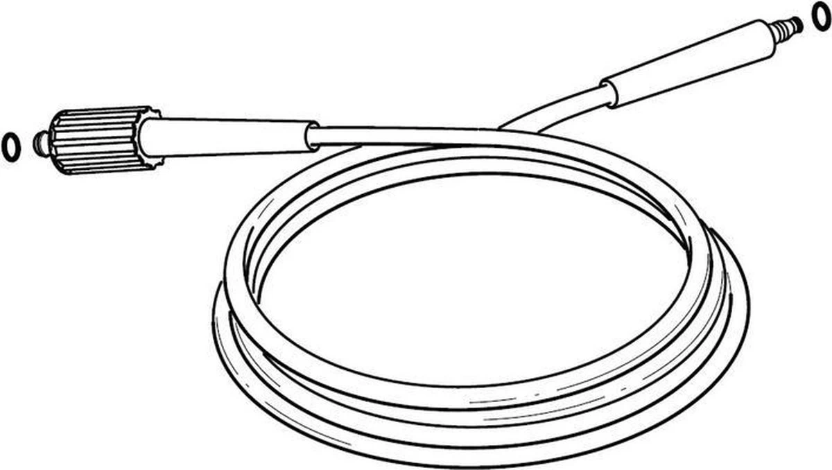 Nilfisk Slang Hogedrukslang, 5 Meter Click&Clean 126481137 - Image 2