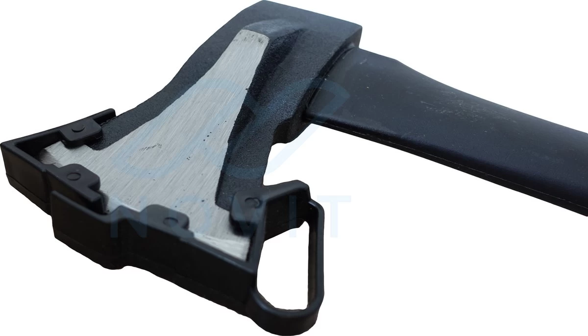 Novit Kloofbijl 1kg - Bijl Met Fiber Handvat - Handbijl - Hakbijl - Image 2