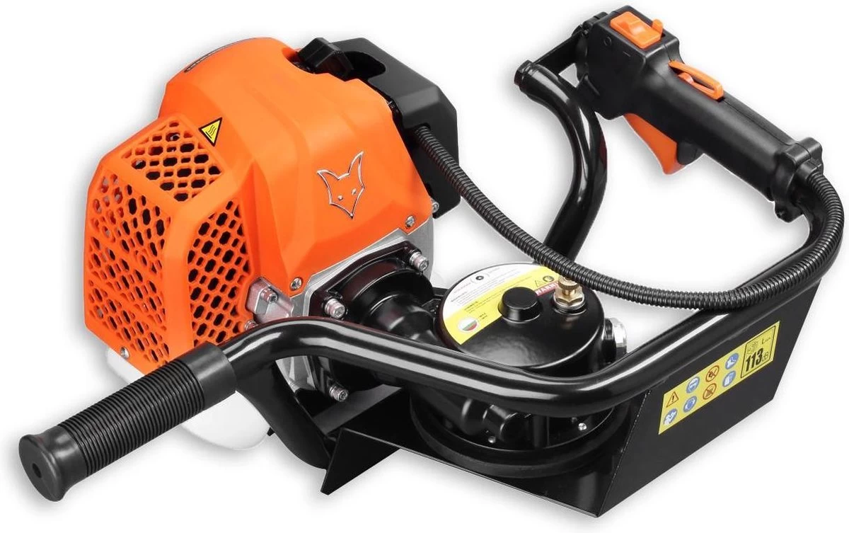 FUXTEC Grondboor Benzine Incl. 100/150/200mm Hulpstukken - 62cc - FX-EB162 - Image 5