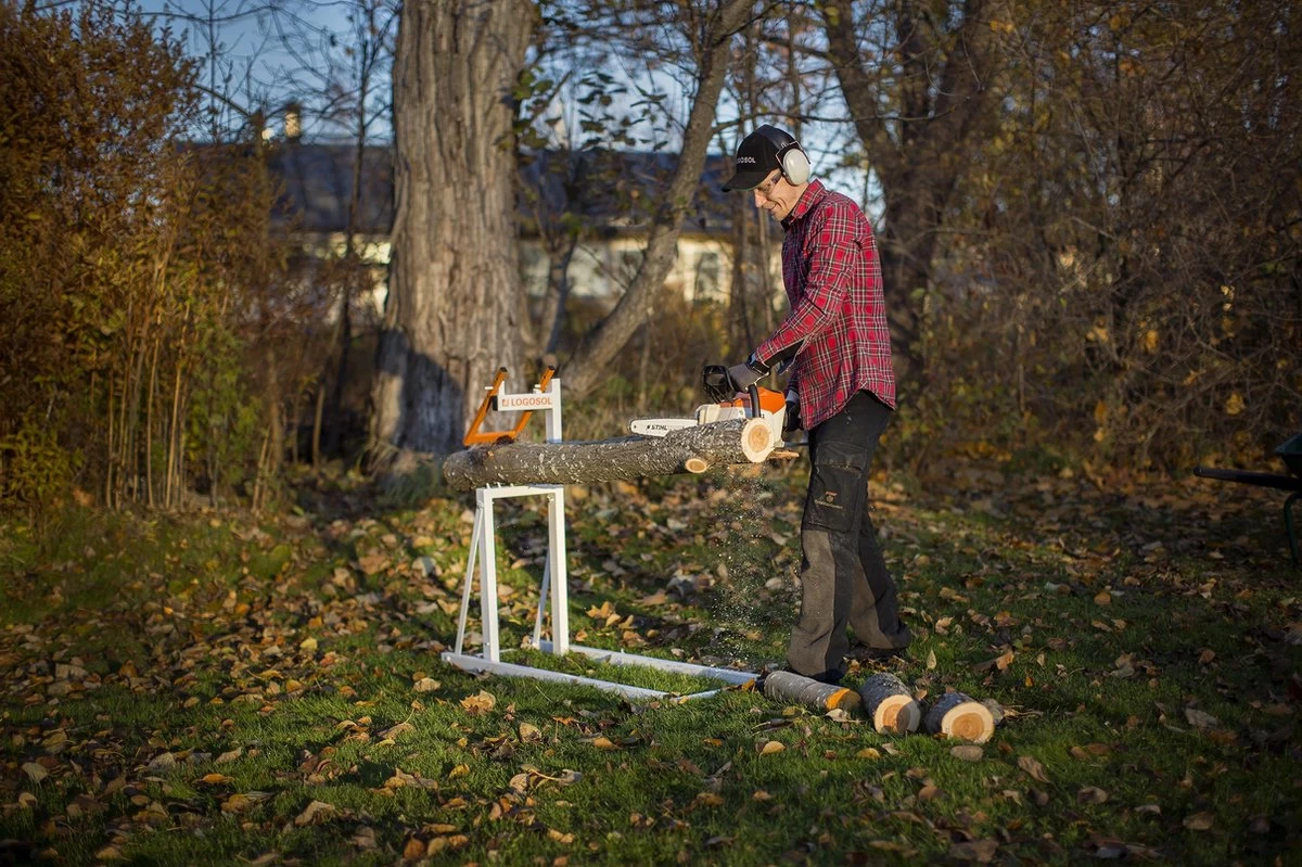 LOGOSOL Smart Holder - Zaagbok - Eenvoudig En Veilig Hout Zagen - Image 3