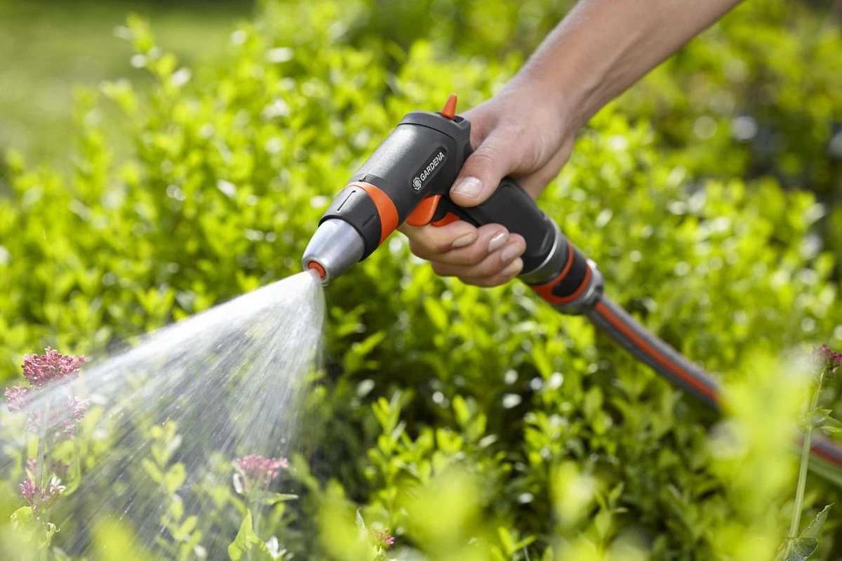 GARDENA - Comfort Reinigingsbroes - Spuitpistool - Traploos Instelbaar - Image 6