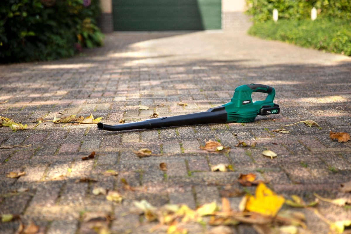 VONROC Accu Bladblazer – VPower 20V – 2 Standen – Max. Blaassnelheid 190km/u – Incl. Accu En Oplader - Image 7