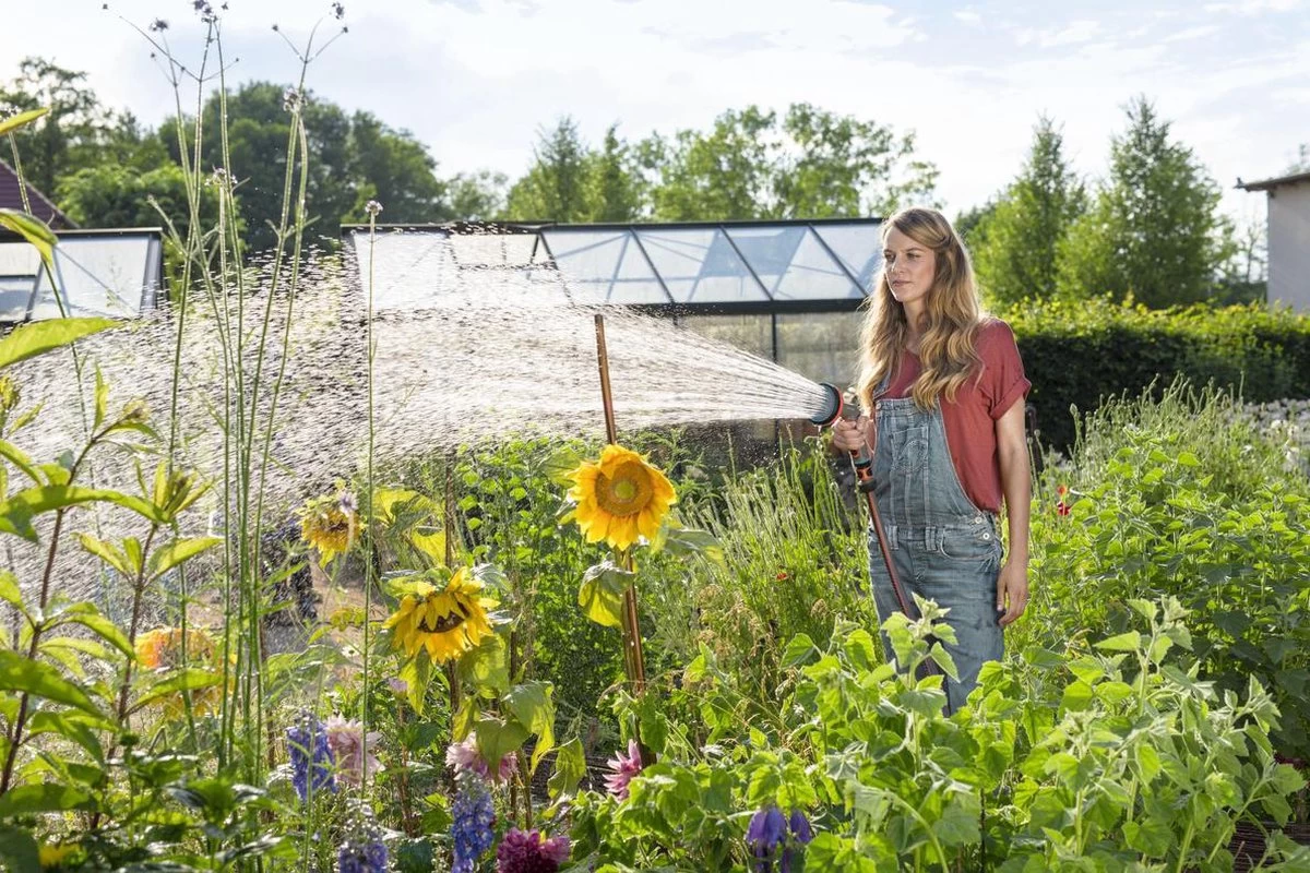 GARDENA - Comfort Broeskop - 5 Straalsoorten - Grijs - Image 12