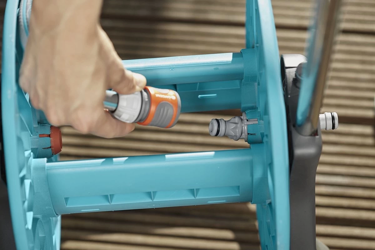 GARDENA AquaRoll S Slangenwagen - Verstelbare Handgreep - Excl. Tuinslang - Afbeelding 6