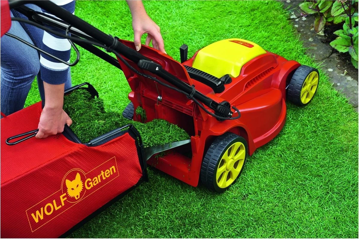 WOLF-Garten A 340 E Elektrische Grasmaaier - 1400 W - 34 Cm Maaibreedte - 30 Liter Opvangbak - Centrale Hoogte-instelling - Image 11