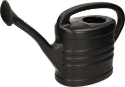 Merkloos Zwarte Kunststof Tuingieter 5 Liter - Tuin Artikelen/toebehoren