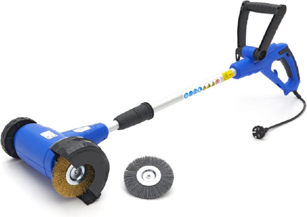 Borg Elektrische Onkruidborstel - 400 Watt - Inclusief 2 Borstels -