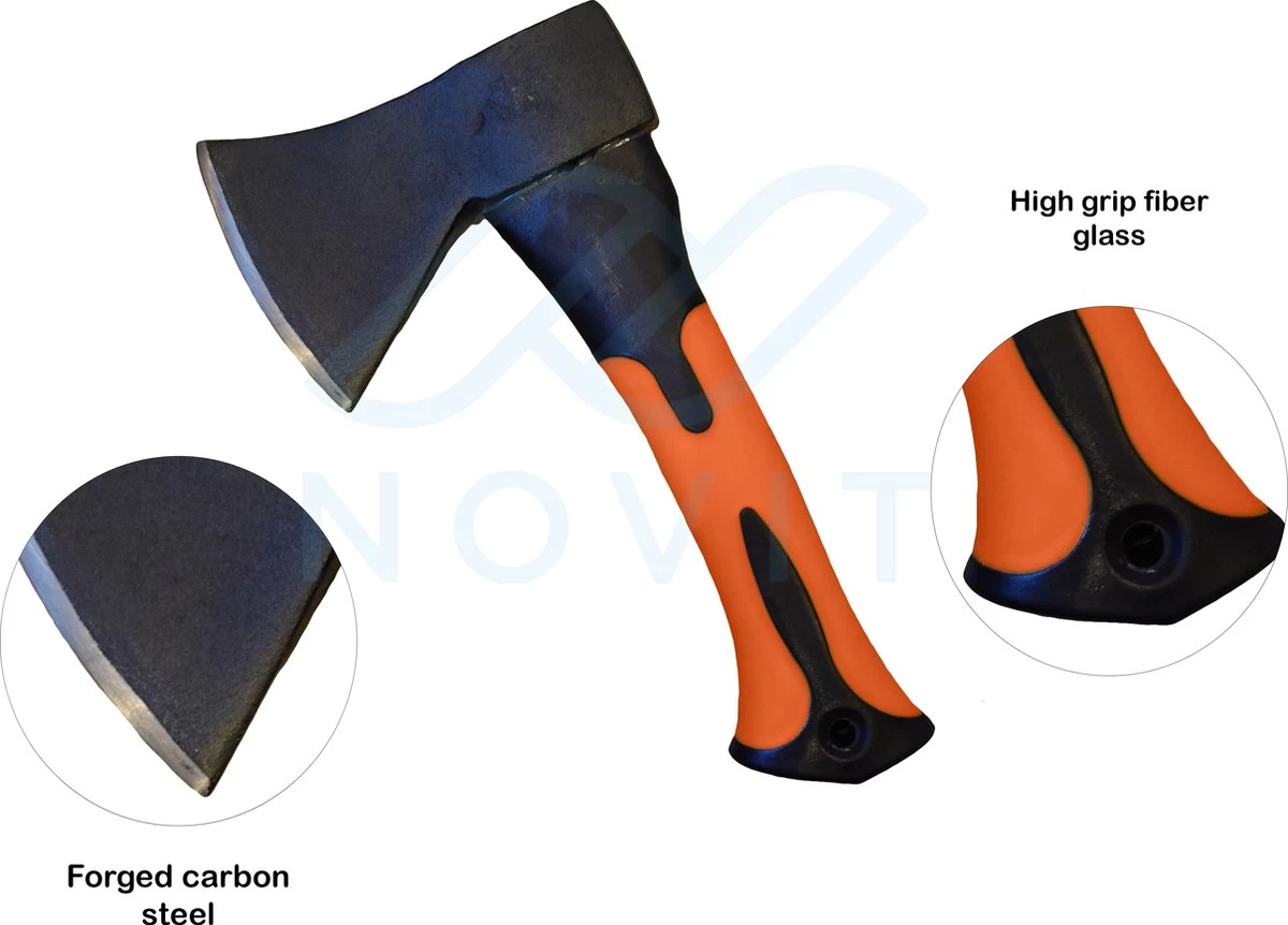 Novit Survival Bijl 500 Gr- Mini Handbijl Baby Hakbijl Kloofbijl - Image 4