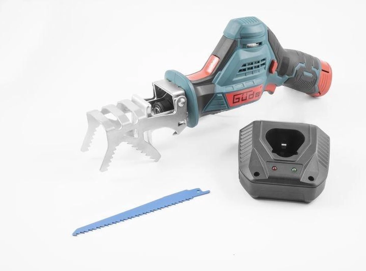 Güde Universele Accu Takkenzaag UAS 12V | 2700 1/min | 1,39 Kg | Universeel Hand Reciprozaag | 2Ah - Image 2