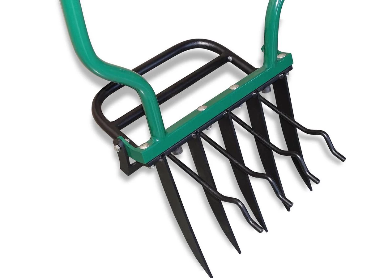 Biogroei® Ergonomische Woelvork - Spitvork - Met Verkruimelaar - Verlucht Je Bodem - Image 2