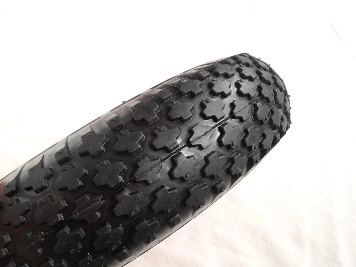 Benson Bolderkarwiel Steekwagenwiel Met Luchtband 3.00-4 | Asgatdiameter 20mm Rollager | Hoogte Wiel 26cm - Image 3