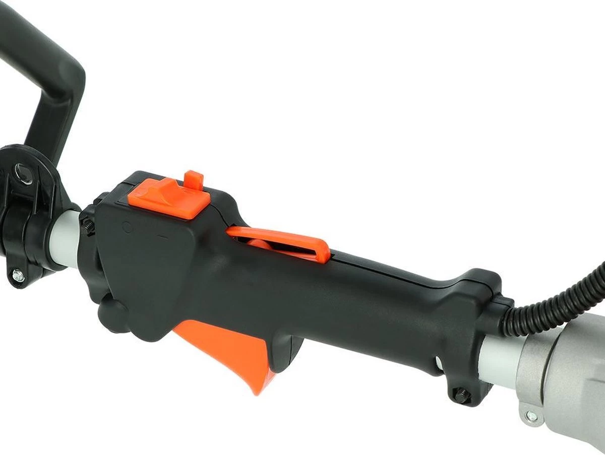 Kibani 6-in-1 Multitool - 52 Cc / 1.9 PK 2-takt Benzine Motor - Heggenschaar, Kettingzaag, Grastrimmer, Maaidraad 100M, Onkruidborstel, Zaagblad, Maaidraad 100 M & Bosmaaier - Image 15